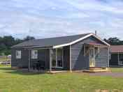 Self-catering Nightjar Lodge sleeps 4 adults and has all your holiday needs