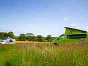 Camper van pitches.
