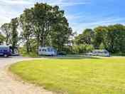 Fully-serviced hardstanding pitches