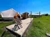 Colonial Bell tent with private facilities (added by manager 05 Aug 2022)