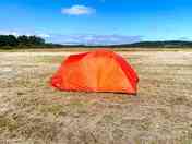Tent on the pitches