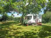 One of the on-site touring caravans (added by manager 11 Oct 2022)