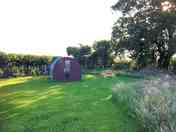 Outside of the Cwtch pod