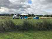 The camping field