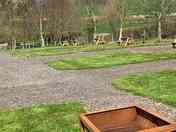 Hardstanding & grass pitch