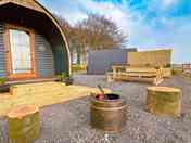 Firepit at the pod