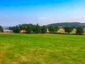 View of the camping field