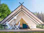 Glamping tent