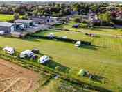 Aerial view of site