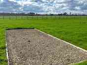 Gravel serviced pitch