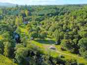 Aerial view of the site