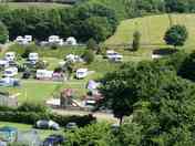 Spacious grass pitches with optional electric hook-ups