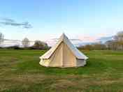The Red Kite tent from outside