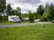 Hardstanding and grass pitches all served with electricity