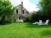 The cottage's garden