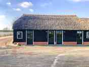 Exterior of a tractor hut