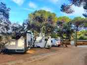Motorhome pitch