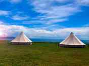 The bell tents (added by manager 14 May 2024)