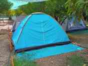 Ready tent exterior