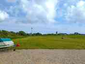 Flat pitch for campervans and motorhomes