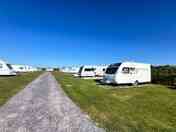 Fully-serviced hardstanding touring pitch