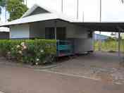 Garden cabin exterior