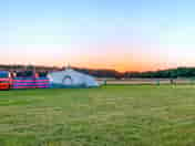 Visitor image of the pitch at sunset (added by manager 27 Mar 2023)