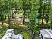 Playground in the woods, close to pitches