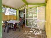 Covered terrace