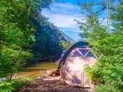 Dôdome on the Tarn riverside