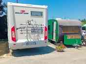 Hardstanding touring pitch