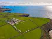 Aerial view of the site