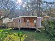Vue extérieur mobil-home 2 chambres
