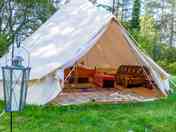 Lakeside Bell Tent - sleeps up to 6
