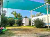 Pitch with private bathroom