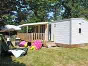 Mobile-home RIVIERA EXT - Castel camping la Garangeoire - Copyright Clemocreative (added by manager 08 Feb 2024)