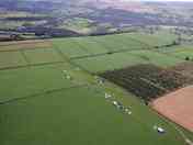 Aerial view of the location