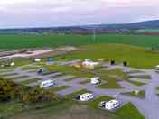 Aerial view of the site