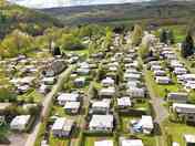 Aerial view of the site