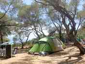 Camping pitches