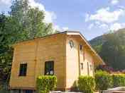 Exterior of the lodge