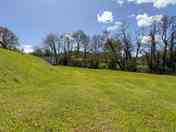 Non-electric grass tent pitches