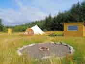 Bell tent, dining hut and firepit (added by manager 05 Apr 2022)