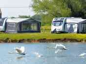 Pitches with lakeside views