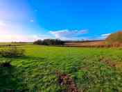 View over the fields from Sukey pitch