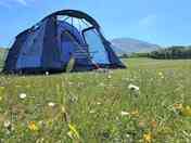 A tent on site