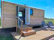 Hut Tanganyika with large deck and loungers