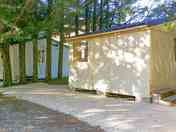 Rear view of the chalet