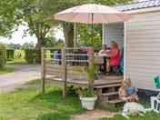 Caravan decking
