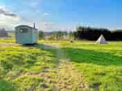 Tipi and shepherd's hut (added by manager 24 Aug 2023)